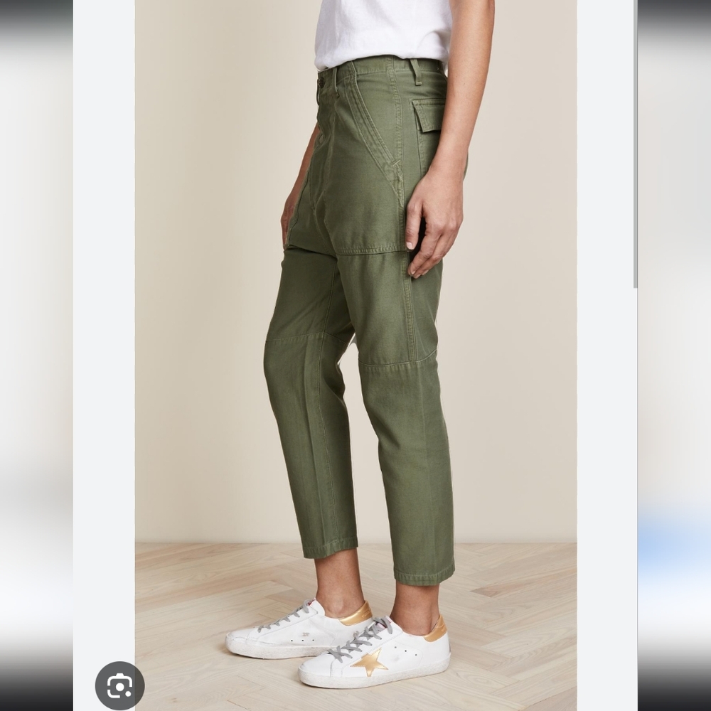 Citizens Of Humanity Olive Green Straight Leg Women’s Jeans